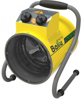 Пушка тепловая электрическая BALLU BHP-PE-2 (ТЭН; 1, 0​/​2, 0кВт; 230м3​/​ч; 3, 4кг) (НС-1069372)
