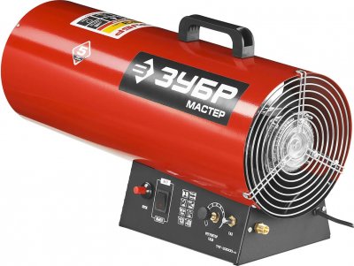 Пушка тепловая газовая ЗУБР ТПГ-33000 М2 (33кВт; 760м3​/​ч; 2, 6кг​/​ч; 7, 6кг) (ТПГ-33000_М2) КМС01