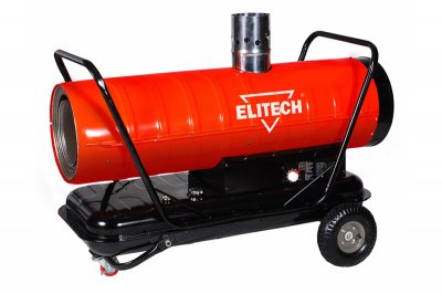 Пушка тепловая дизельная непрямого нагрева ELITECH ТП 50ДН (50кВт; 1203м3​/​ч; 3, 9л​/​ч; 75кг) (174575)