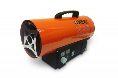 Пушка тепловая газовая HERZ G-15 (15кВт; 300м3​/​ч; 1, 09кг​/​ч; 3кг) (Herz G-15)