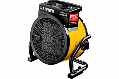 Пушка тепловая электрическая STEHER SEK-5R (Керамика; 1, 5​/​3, 0кВт; 300м3​/​ч; 2кг) КМС01