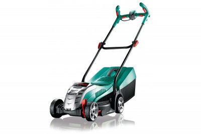 Акк газонокосилка BOSCH ROTAK32Li (36В; 2, 5Ач; 32cм; 30-90мм; 10, 4кг) (0600885D06)