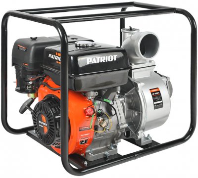 Мотопомпа чистовая 100х100 PATRIOT MP 4090 S (4Т; 13, 0лс; 1500л​/​м; напор 30м; 40кг) (335101640)