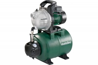 Насосная станция METABO HWW 3300​/​25 G (900Вт; 55л​/​мин; 8​/​45м; бак 24л; 16, 2кг) (600968000)