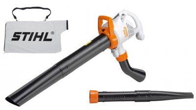 Воздуходувка измельчитель электро STIHL SHE 71 (1100Вт; 580м3​/​ч; 45л;) (4811-011-0829)