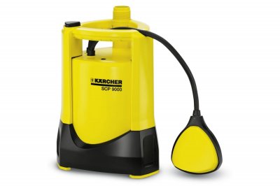 Насос дренажный чистовой KARCHER SCP 9000 (350Вт; 150л​/​мин; глуб 9м​/​напор 7м) (1.645-167.0)