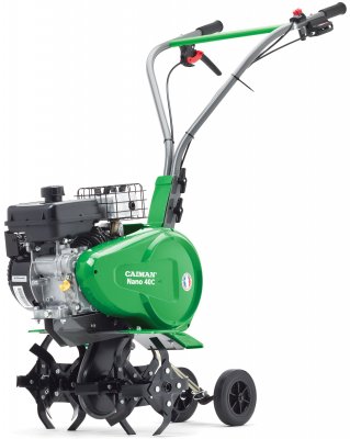 Культиватор CAIMAN NANO 40 (1, 8лс; 1вп​/​0н; глуб 22см; шир 20-46см; 26кг) (6000360505)