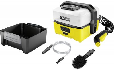 Мойка KARCHER OC 3 ADVENTURE (600Вт; 5-5бар; 40°C; 120л​/​ч; шланг 2, 8м; 2, 17кг) (1.680-002.0)