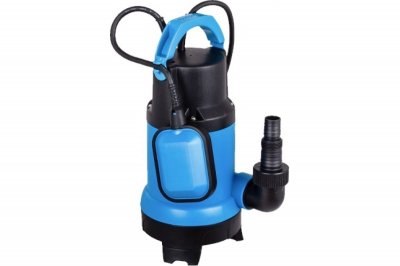Насос дренажный грязевой AQUARIO ADS-1500 (650Вт; 250л​/​мин; до 30мм; глуб 7м​/​напор 8м) (1150)