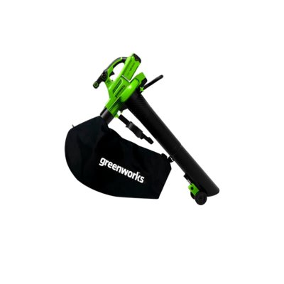 Акк воздуходувка измельчитель GREENWORKS GD40BVK4 (40В; 1 АКБ; 4, 0Ач; 578м3​/​ч;) (24227UB)