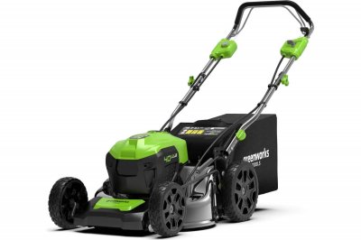 Акк газонокосилка GREENWORKS GD40LM46SP (40В; 4, 0Ач; 46cм; 25-80мм; 29кг) (2506807UB)