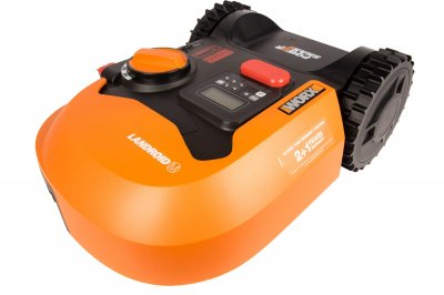 Газонокосилка робот WORX Landroid M WR142E (700м²; 20В; 4, 0Ач; 18cм; 30-60мм; 17кг) (WR142E)