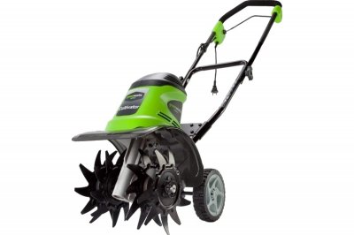 Культиватор электрический GREENWORKS GTL9526 (950Вт; 1вп​/​0н; глуб 20см; шир 26см; 12кг) (27017)