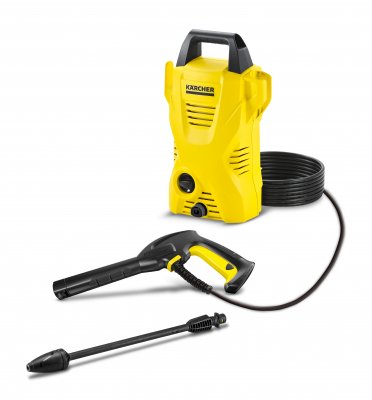 Мойка KARCHER K 2 BASIC (1400Вт; 74-110бар; 40°C; 360л​/​ч; шланг 3м; 4кг) (1.673-159.0)