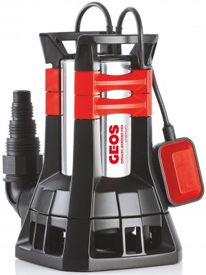 Насос дренажный грязевой GEOS PREMIUM DRAIN 20000 HD (1300Вт; 333л​/​мин; до 38мм; глуб 7м​/​напор 10м)