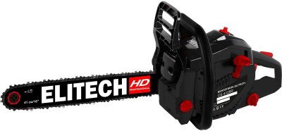 Бензопила ELITECH CS 4125R (40, 2см³; 2, 5лс; шина 16\