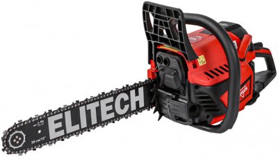 Бензопила ELITECH ПБ 5226C (52см³; 2, 6лс; шина 15\