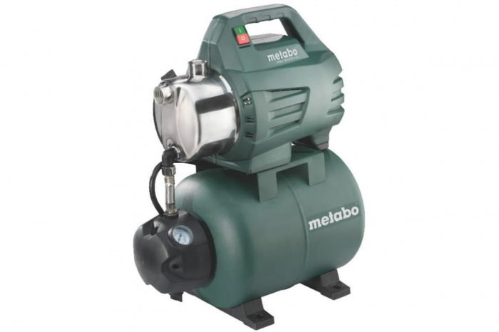 Насосная станция METABO HWW 3500​/​25 INOX (900Вт; 58л​/​мин; 8​/​45м; бак 24л; 14кг) (600969000)