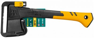 Топор универсальный 640г обрезиненная рукоятка KRAFTOOL X7 кованый (20660-07)