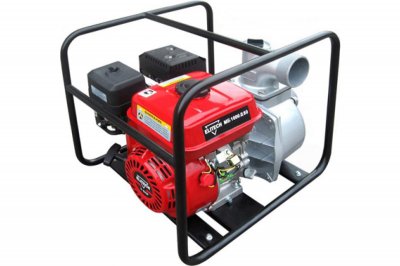 Мотопомпа чистовая 80х80 ELITECH МБ 1000 Д80 (4Т; 5, 5лс; 1000л​/​м; напор 20м; 29кг) (155208)