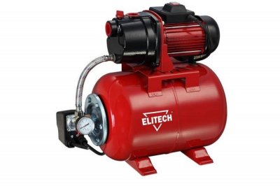 Насосная станция ELITECH САВ 1300Ч​/​50 (1300Вт; 65л​/​мин; 8​/​50м; бак 50л; 15, 5кг) (195695)