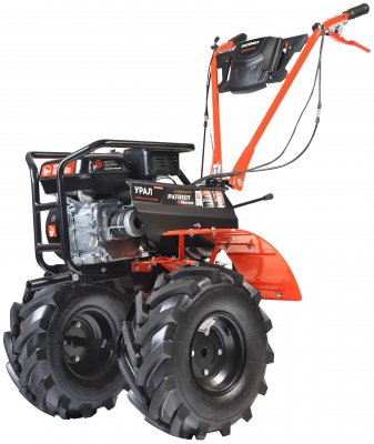 Мотоблок PATRIOT УРАЛ Extreme (7, 8лс; 4вп​/​2н; глуб 16​/​30см; шир 90см; 97кг) (440107581)