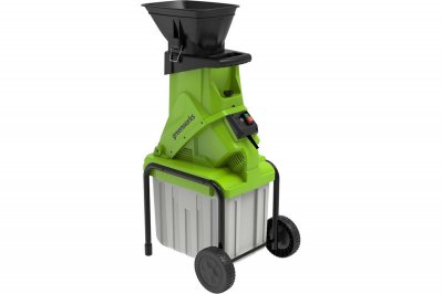 Измельчитель садовый электрический GREENWORKS GACSB (2500Вт; 40мм; 40л; 13, 2кг) (2206707)