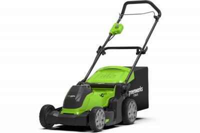 Акк газонокосилка GREENWORKS G40LM41 (40В; без АКБ и ЗУ; 41cм; 20-70мм; 18кг) (2500207)