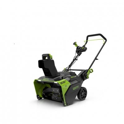 Снегоуборщик аккумуляторный GREENWORKS GD82STK5 (82В; 1 АКБ; 5, 0Ач; 56х33см; 25кг) (2602507UB)