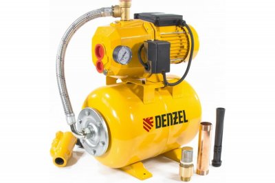 Насосная станция DENZEL PSD800C (800Вт; 40л​/​мин; 20​/​45м; 23кг) (97212) \