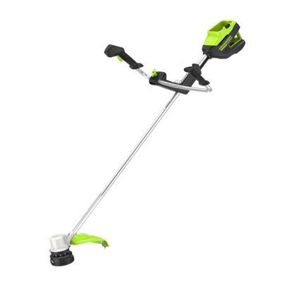 Аккумуляторная коса GREENWORKS GD82BCBK4 (82В; 1 АКБ; 5, 0Ач; леска до 2, 4мм; 5, 5кг) (2110707UB)