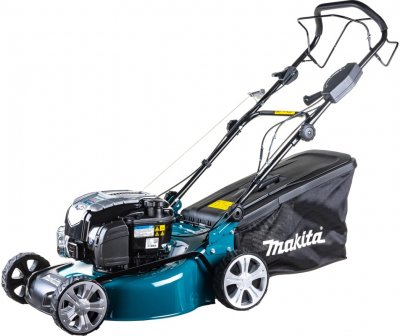 Газонокосилка бензиновая самоходная MAKITA PLM4622N2 (3, 5лс; 46cм; 25-70мм; 35, 4кг) (PLM4622N2)