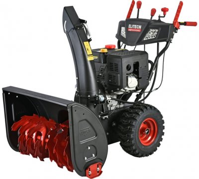 Снегоуборщик ELITECH ST 1271LE (375см³; 12лс; 71х54, 5см; 118кг) (E1609.015.00)