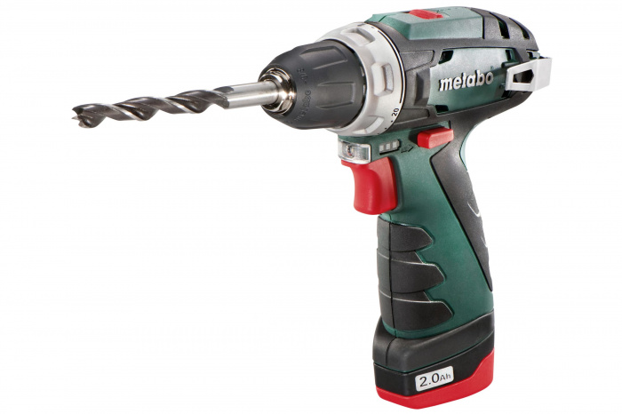 Акк дрель-шуруповерт METABO Powermaxx BS BASIC (12В; 2 АКБ; 2, 0Ач; 34Нм; 0, 8кг; кейс) (600080500)