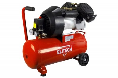 Компрессор масляный ELITECH КПМ360​/​25 (2200Вт; 25л; 356л​/​мин; 8бар; 35кг) (160436)