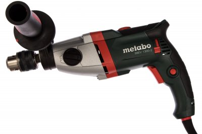 Дрель с ударом METABO SBEV 1300-2 (1300Вт; ЗВП 13мм; 44Нм; 3100об​/​м; 2, 8кг) (600785000)