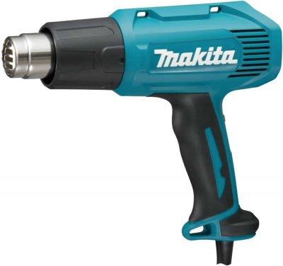 Фен строительный MAKITA HG5030K (1600Вт; 350-500°С; 300-500л​/​мин; 0, 56кг +кейс)