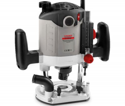 Фрезер CROWN CT11002 (1400Вт; 9000-28000об​/​мин; 50мм; цанга 6-12мм; 4, 2кг) (421739)