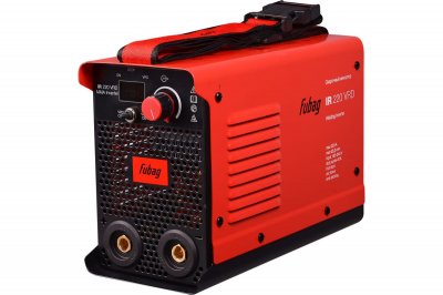 Сварочный инвертор FUBAG IR 220 VRD (MMA; 7, 3кВт; 10-220А; электрод 5, 0мм; 3, 4кг) (31405)