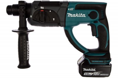 Акк перфоратор MAKITA DHR202RF (18В; 1х3, 0Ач; 1, 9Дж)