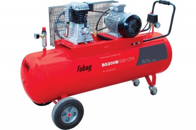 Компрессор ременной FUBAG B5200B​/​200CT4 (380В; 3000Вт; 200л; 530л​/​мин; 10бар; 115кг) (45681519)