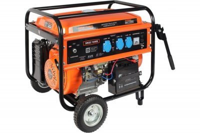 Генератор бензиновый PATRIOT SRGE 7200Е (220в; 6-6, 5кВт; бак 25л; 75кг) (474103188)