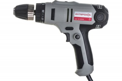 Шуруповерт ИНТЕРСКОЛ ДШ-10​/​320Э2 (320Вт; БЗП 10мм; 35Нм; 1800об​/​м; 1, 4кг) (220.1.1.00)