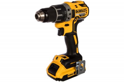Акк дрель-шуруповерт DeWALT DCD791D2-QW бесщ (18В; 2 АКБ; 2, 0Ач; 70Нм; 1, 1кг; кейс)