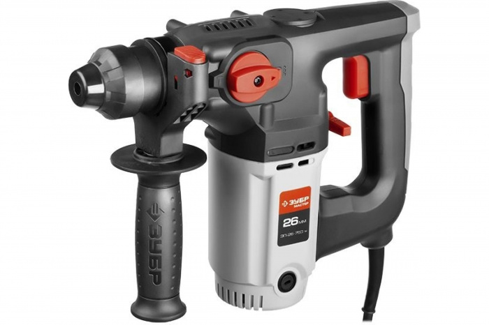 Перфоратор SDS-plus ЗУБР МАСТЕР ЗП-26-750ЭК (750Вт; 2, 6Дж; 4800уд​/​м) (ЗП-26-750 ЭК) КМС01