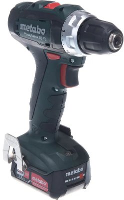 Акк дрель-шуруповерт METABO Powermaxx BS 12 (12В; 2 АКБ; 2, 0Ач; 40Нм; 1кг 1кг; кейс) (601036500)