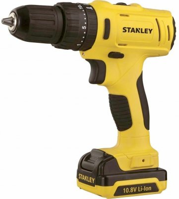 Акк дрель-шуруповерт ударная STANLEY SCH12S2-RU (10, 8В; 2 АКБ; 1, 5Ач; 26Нм; 1кг)