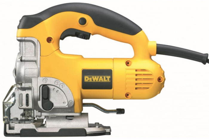 Лобзик DeWALT DW331K (701Вт; 0-3100 ход​/​мин; маятник; 2, 8кг +кейс) (DW331K-QS)