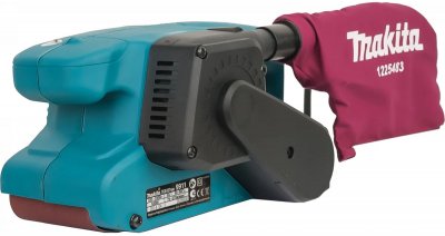 Шлифмашина ленточная сетевая MAKITA 9911 (650Вт; 76х457мм; 75-270м​/​мин; 2, 6кг)