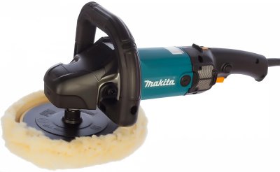Шлифмашина полировальная MAKITA 9237CB (180мм; 1200Вт; 600-3200об​/​мин;) (179764)